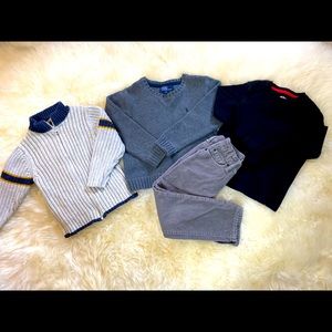Gap Sweater & Pant/ Polo Sweater/ Epic Threads Top